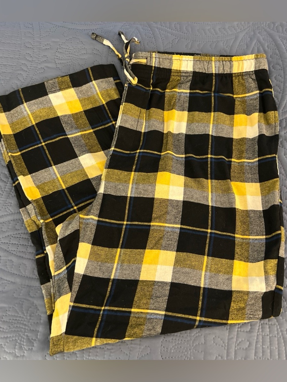Men's Sonoma Yellow & Black Plaid Lounge Pants